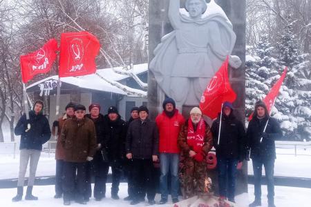 Самарская область. Коммунисты достойно отметили День Красной Армии