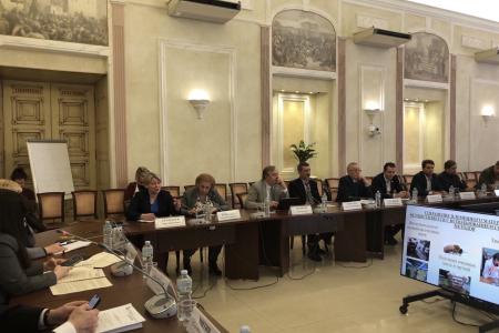 Олег Лебедев выступил в Общественной палате РФ на круглом столе, посвящённом экологическим проблемам гибели пчёл