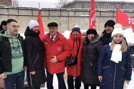Печки от коммунистов - рабочих тульских предприятий отправлены на Донбасс в составе 105-го гуманитарного конвоя КПРФ