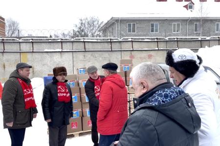 Псковский обком КПРФ принял участие в формировании 105-го гуманитарного Конвоя КПРФ на Донбасс