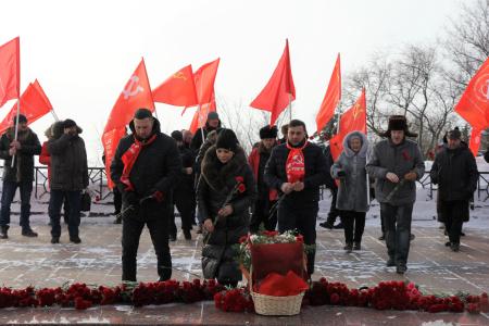 Ульяновцы отметили 105 годовщину создания РККА