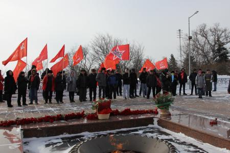 Ульяновцы отметили 105 годовщину создания РККА