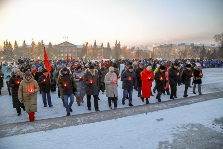 80 лет Победы в Сталинградской битве отметили в Новосибирске