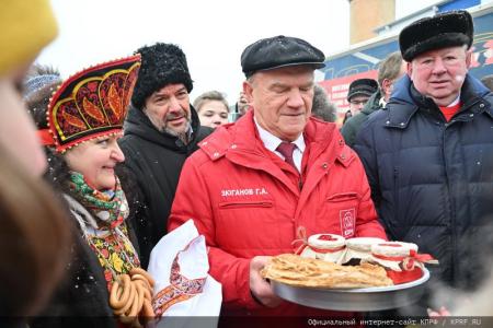 105-й юбилейный гуманитарный конвой от КПРФ ушел на Донбасс