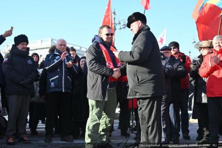 Резолюция встречи депутатов ГД ФС РФ с избирателями о 105-й годовщине Рабоче-Крестьянской Красной Армии и в поддержку специальной военно-политической операции Российской Армии