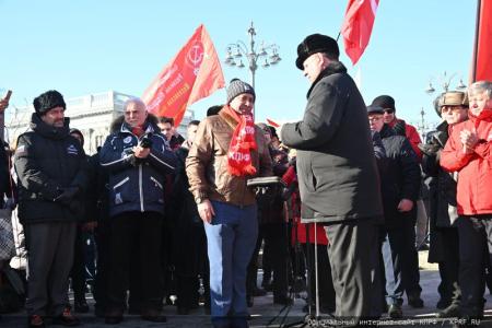 Резолюция встречи депутатов ГД ФС РФ с избирателями о 105-й годовщине Рабоче-Крестьянской Красной Армии и в поддержку специальной военно-политической операции Российской Армии