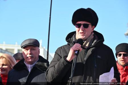 Резолюция встречи депутатов ГД ФС РФ с избирателями о 105-й годовщине Рабоче-Крестьянской Красной Армии и в поддержку специальной военно-политической операции Российской Армии