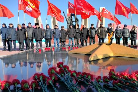 День Советской Армии и Военно-Морского Флота в Забайкалье