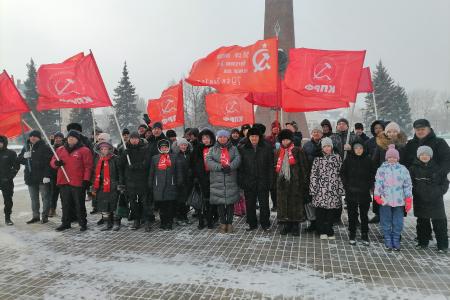Самарская область. Коммунисты достойно отметили День Красной Армии