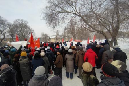 Алтайский край. Массовый митинг в Рубцовске против роста тарифов ЖКХ дал старт уличной протестной кампании в регионе