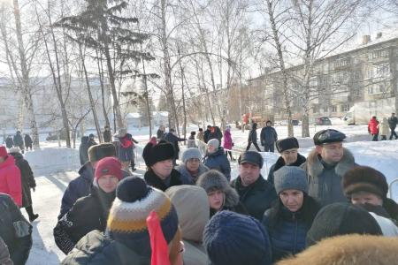 Алтайский край. Массовый митинг против роста тарифов ЖКХ прошел в Барнауле