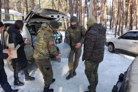 Белгородские комсомольцы помогают военнослужащим на территории Белгородской области и в зоне СВО