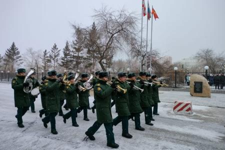 День Советской Армии и Военно-Морского Флота в Забайкалье