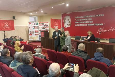 В Донецке коммунисты отметили 140 лет со дня рождения товарища Артёма