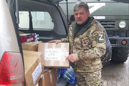 Очередной гуманитарный конвой из Новгородской области доставлен на Донбасс