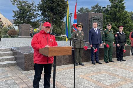 Краснодарский край принял участников патриотического марша-эстафеты «Наша Великая Родина»