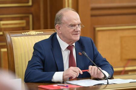 Депутаты КПРФ во главе с Г.А. Зюгановым встретились с Председателем Правительства РФ М.В. Мишустиным