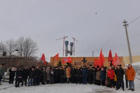 В Новосибирске почтили память Иосифа Виссарионовича Сталина