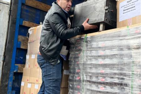 Тульский обком принял участие в формировании 107-го гуманитарного конвоя от КПРФ