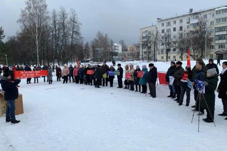 В Пермском крае продолжаются протестные акции