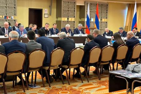 Казбек Тайсаев в составе делегации от Государственной Думы прибыл в Республику Армения