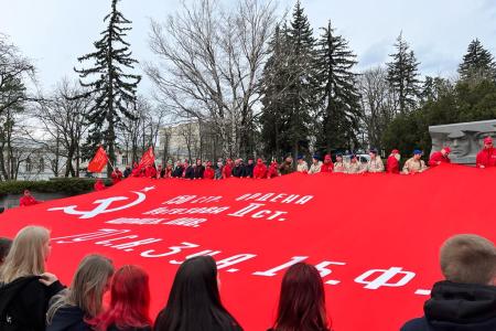 Лидер ставропольских коммунистов Виктор Гончаров: Мы приветствуем участников автомарша, мы поддерживаем проект «Наша Великая Родина»