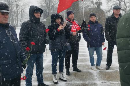 Коммунисты Калининграда почтили память И.В. Сталина