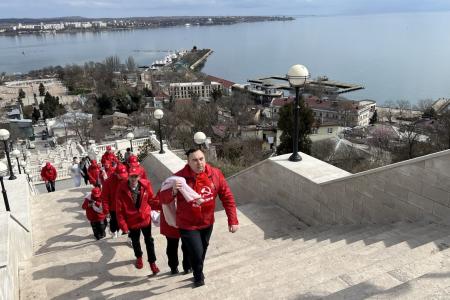 Марш-эстафета КПРФ «Наша Великая Родина» на Крымском полуострове