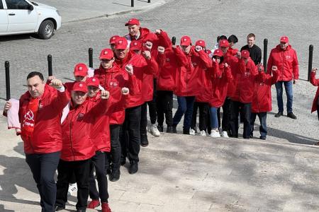 Марш-эстафета КПРФ «Наша Великая Родина» на Крымском полуострове