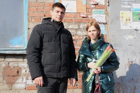 Воронежские комсомольцы поздравили с 8 Марта жен и матерей мобилизованных в СВО