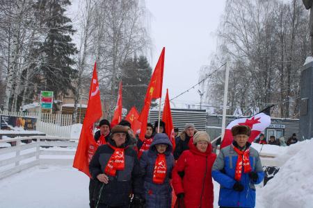 Удмуртия. Коммунисты почтили память И.В. Сталина