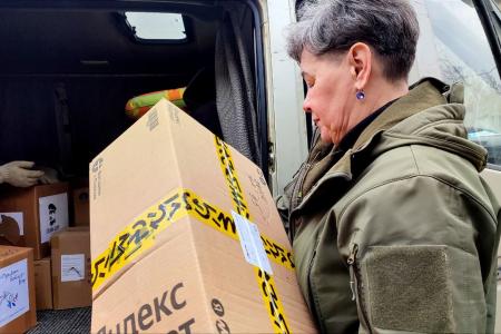 Гуманитарный груз, собранный Борским отделением КПРФ Нижегородского отделения КПРФ прибыл на Донбасс