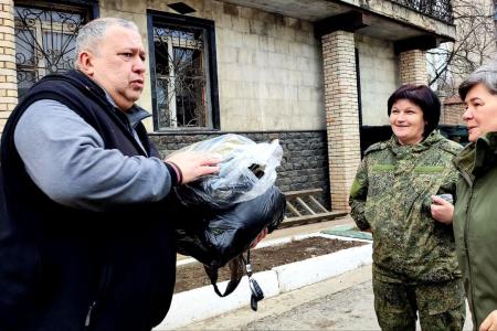 Гуманитарный груз, собранный Борским отделением КПРФ Нижегородского отделения КПРФ прибыл на Донбасс