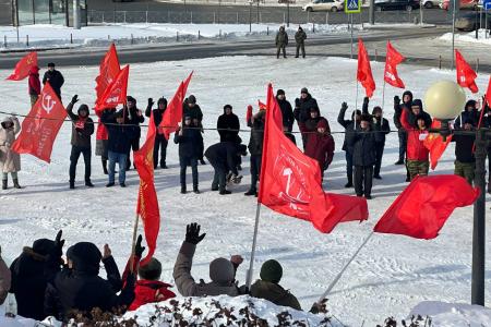 Республика Татарстан. КПРФ провела автопробег за верность Отечеству и социалистические традиции