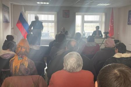Алтайский край. Депутат Госдумы Мария Прусакова посетила Михайловский район