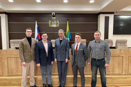 Свердловские комсомольцы вошли в состав Молодежной палаты при ЕГД