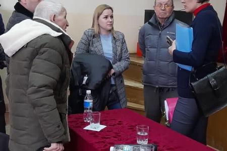 Состоялась встреча депутата Государственной Думы Ирины Филатовой и депутата Госсовета Чувашской Республики от КПРФ Александра Андреева с жителями Красноармейского муниципального округа Чувашии
