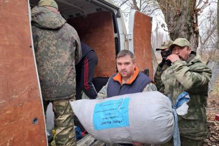 Гумконвой из Новосибирска прибыл на Донбасс
