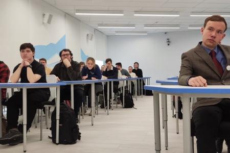 Архангельск. В.П. Исаков встретился со студентами Северного (Арктического) федерального университета