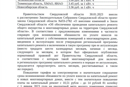 Свердловская область. Коммунисты потребовали на отчет министра ЖКХ, главу РЭК и директора фонда капремонта