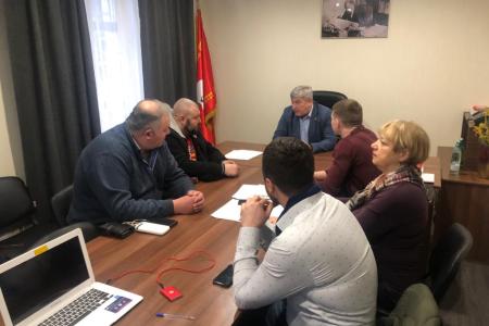 Рабочий визит зампреда Мособлдумы, второго секретаря МК КПРФ Константина Черемисова в городской округ Истра
