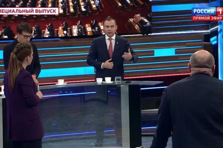 Юрий Афонин в эфире «России-1»: В XX веке именно Советский Союз прокладывал путь в будущее всему человечеству