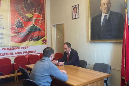 Московская область. Николай Васильев открыл народную приемную в Королеве