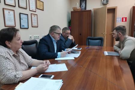Руководитель фракции КПРФ в Мособлдуме Александр Наумов провел прием граждан в Домодедово