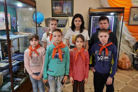 Тамбовская область. Активисты КПРФ рассказали пионерам о великом подвиге советского народа