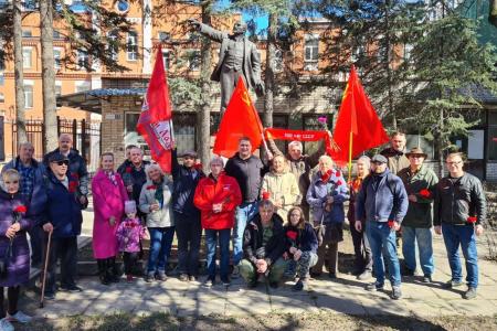 Районные комитеты города трёх революций провели мероприятия в честь В.И. Ленина