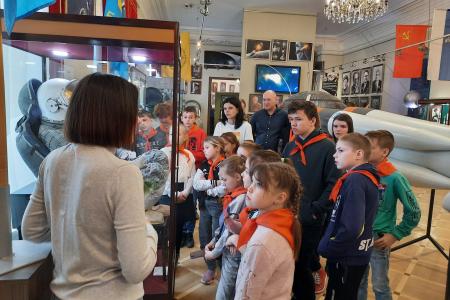 Тамбовская область. Активисты КПРФ рассказали пионерам о великом подвиге советского народа