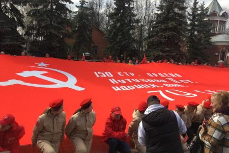 Подмосковные коммунисты: Антифашистский автомарш «Наша Великая Родина» стартовал в Московской области