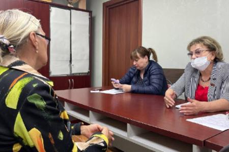 Саратов. Ольга Алимова провела прием граждан по личным вопросам