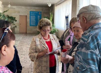 Ольга Алимова посетила Федоровский район Саратовской области